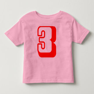 Infantil Eu tenho 3 anos velho! Camiseta