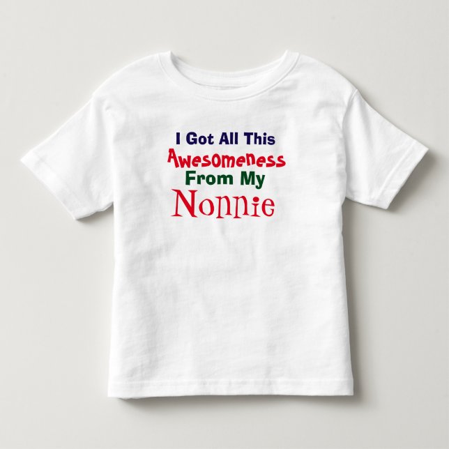 Infantil Eu Tenho A Minha Consciência Da Minha Camiseta Non (Frente)