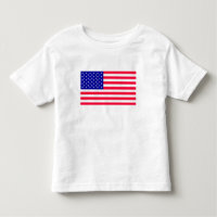 EUA EUA Bandeira Americana Toddler Camiseta Clothi
