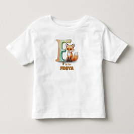 Infantil F é de Freya – Camiseta Personalizada para Criança