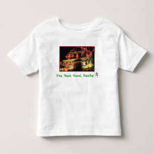 Infantil 'Fui Bom, Papai Noel!' Camiseta de Criança