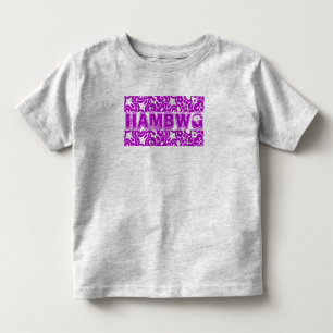Infantil HAMbWG 8 cores - Camiseta de Conforto de Hanes