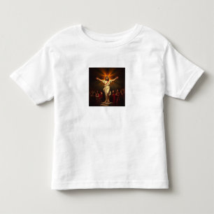 Infantil Jesus Cristo é Risen Camiseta bebê