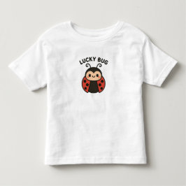 Infantil Joaninha Bicho da Sorte – Camiseta para Menina Peq
