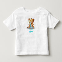 L é para Leão - Camiseta Personalizada para Crianç