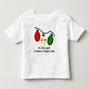 Infantil Luz de camiseta e de presentes da vida de Nana e