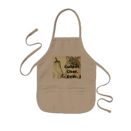 Infantil Mais bonito. Cozinheiro chefe. Nunca. avental