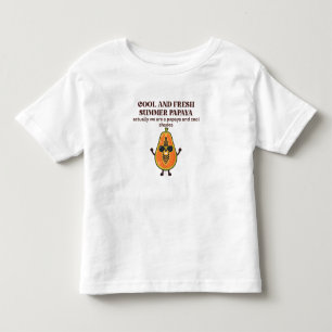 Infantil Mantenha-o Fresco – Camiseta Doce Delícia de Abaca