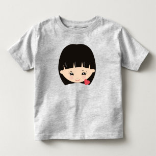 Infantil Mantenha ou crie o seu - Camiseta de Jersey Fina p