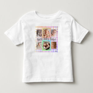 Infantil Melhor Camiseta de Fotos do Bebê Nunca - HAMbWG