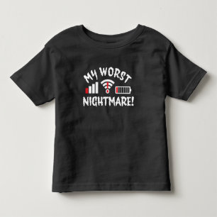 Infantil Minha Camiseta do Pesadelo