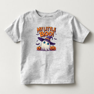 Infantil Minha Camiseta Pequena Fantasma Feiticeira Boo