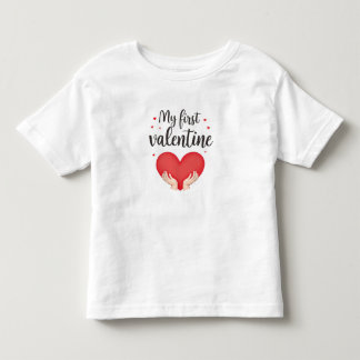 Infantil Minha Primeira Camiseta de Criança para o Dia dos 