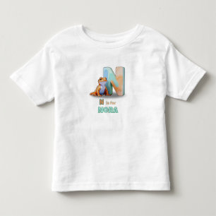 Infantil N é para Nora - Camiseta Personalizada para Crianç