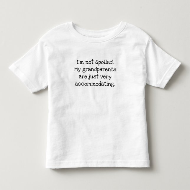 Infantil Não sou uma camiseta Engraçada. (Frente)