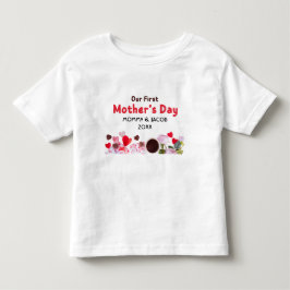 Infantil Nossa Camiseta de Bebê com Nome Personalizado para
