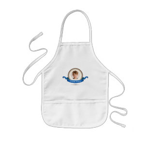 Infantil O Avental do Príncipe da Cozinha com Foto Personal