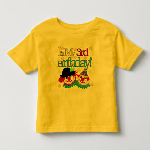 Infantil O bobo Clowns camiseta e presentes do aniversário
