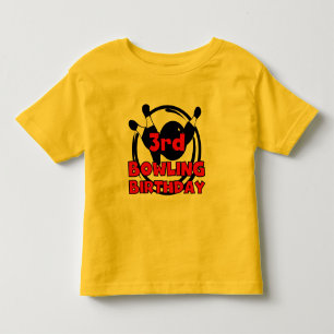Infantil ó Camiseta e presentes do aniversário da boliche