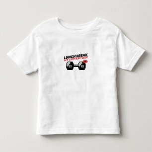 Infantil O Lunch Break é a minha camiseta super poderosa da