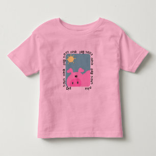 Infantil O porco diz Oink o camiseta e os presentes