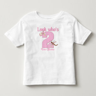 Infantil Olha quem é a camiseta de dragonfly de aniversário