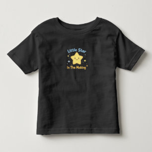 Infantil Pequena Estrela Em Formação Camiseta Gráfica Fofo