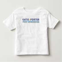 Porteiro de Katie da camiseta da criança para o