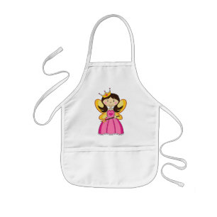 Infantil Princesa real bonito Avental