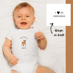 Infantil Protegido pela Camiseta de cão Chihuahua 2