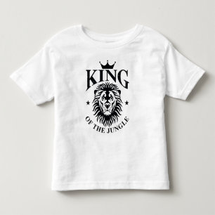 Infantil Rei Da Camiseta Da Selva Toddler
