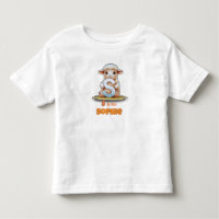 S é para Sophie - Camiseta Personalizada para Cria