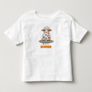 Infantil S é para Sophie - Camiseta Personalizada para Cria