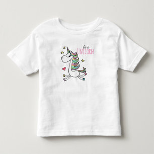 Infantil Seja Uma Camiseta Unicórn Toddler