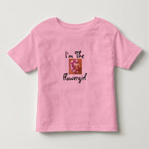 Infantil Sou a Camiseta das Flores