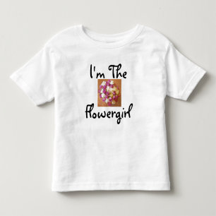 Infantil Sou a Camiseta das Flores