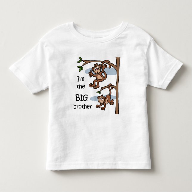 Infantil Sou a camiseta do Big Brother (Frente)