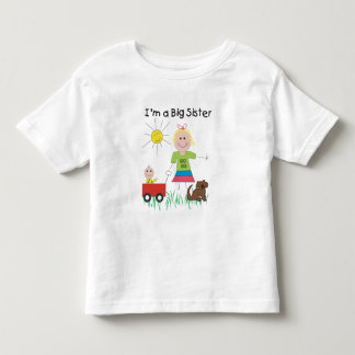 Infantil Sou uma camiseta da Irmã Grande (Loira)