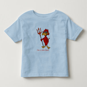 Infantil Sou uma camiseta do pequeno diabo Toddler