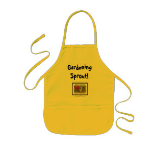 Infantil Sprout de jardinagem! Avental de HGEL (miúdos)