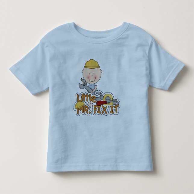 Infantil Sr. pequeno Fixação - camiseta e presentes da (Frente)