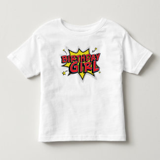 Infantil Super Herói de Aniversário - Camiseta de Aniversár