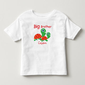 Infantil Tartarugas personalizadas camiseta do Big Brother