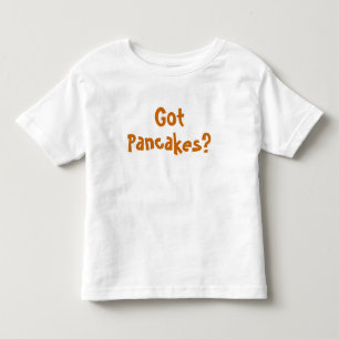 Infantil Tem Pancakes? CAMISETA TODDLER