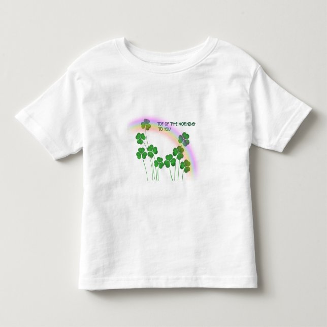 Infantil Topo da Manhã para a camiseta irlandesa (Frente)