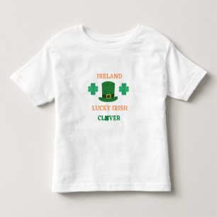 Infantil Trevo da sorte irlandês Camiseta Irlanda