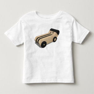 Infantil Uma camiseta com um carro de rali de brinquedo núm
