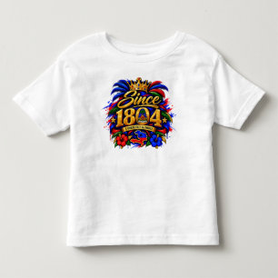 Infantil **Vibrações Haitianas Desde 1804 Camiseta do Org
