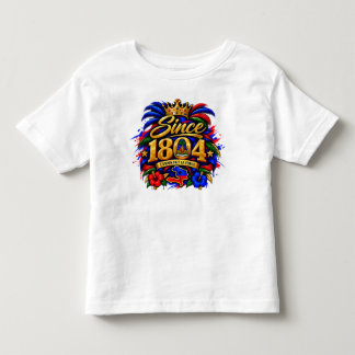Infantil **Vibrações Haitianas | Desde 1804 Camiseta do Org