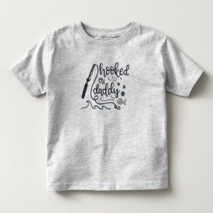 Infantil Viciado Em Pai Pescar O Camiseta De Toddler